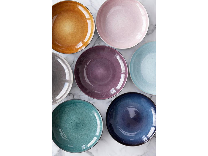 Bitz Gastro Serveerschaal Ø 40 cm - Zwart/Amber