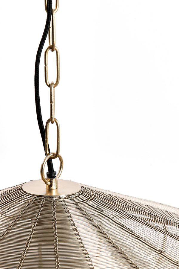Light & Living Light&living Hanglamp Ø40x18 cm BAHOTO licht goud