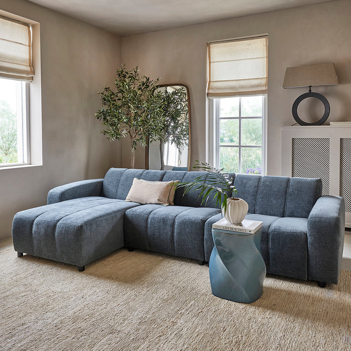 Riviera Maison Vaas Wit - Botanic Whisper - Aardewerk (ØxH) 18.5x16.5