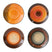 HKliving 70's Ceramics Schotels - Set van 4 - Roasts