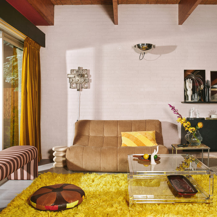 HKliving Allure Bijzettafel - Cream