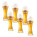 Erdinger Bierglazen 50cl - 6 stuks - Bier Glas - Taps Toelopend