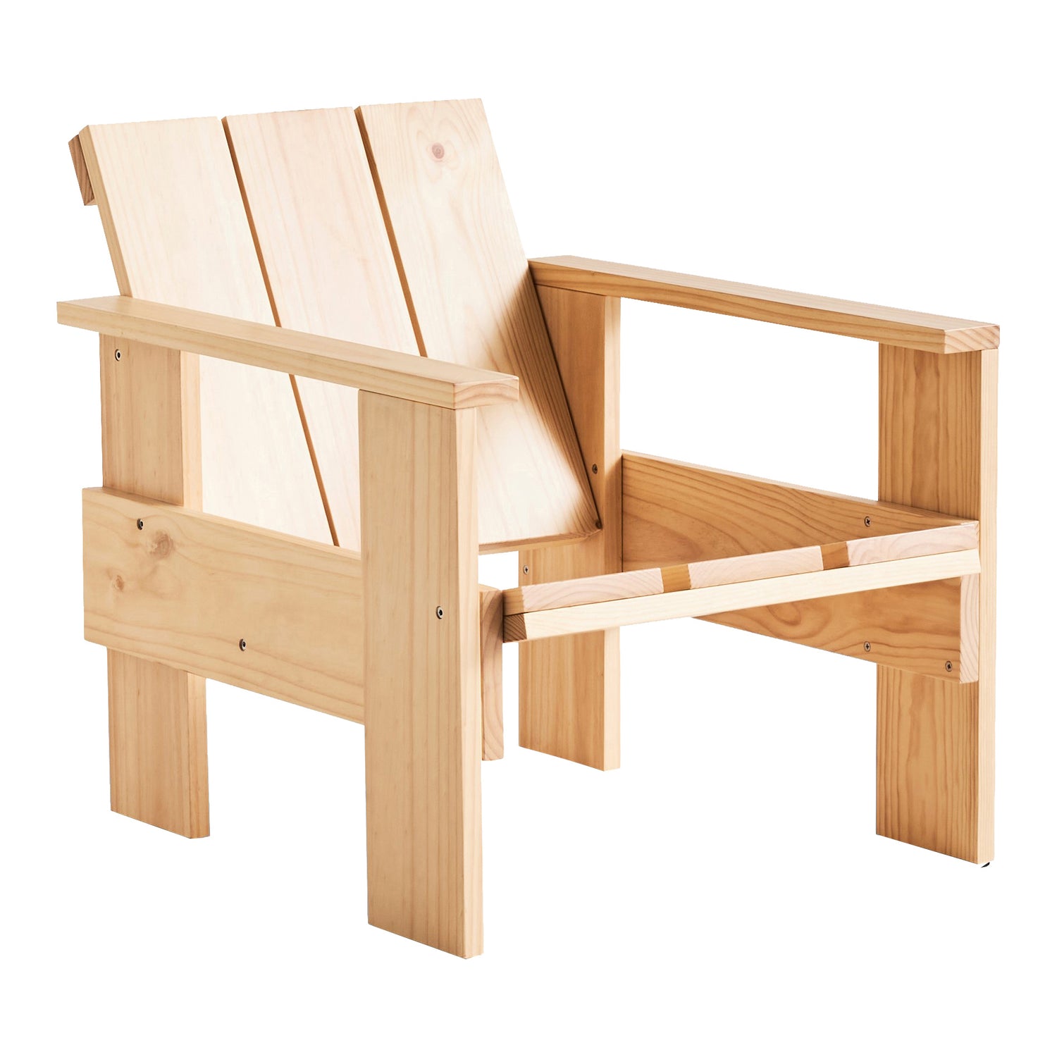 HAY Crate Loungestoel - Crème