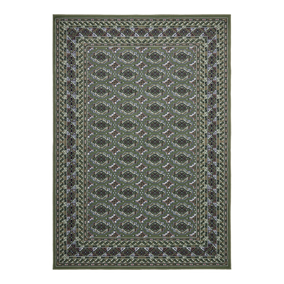 Interieur05 Vintage Vloerkleed Groen  Marad 80x150cm