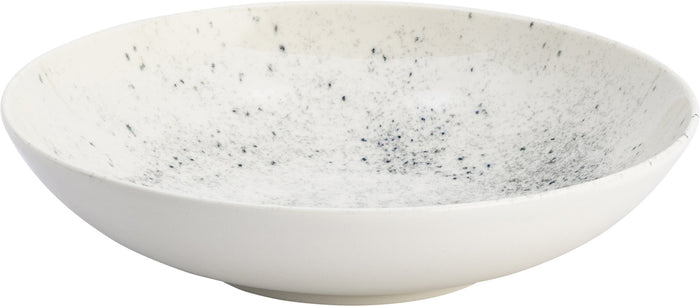 Lite-Body - Serviesset Hermes -  6 pers - 24 dlg - wit spikkels grijs