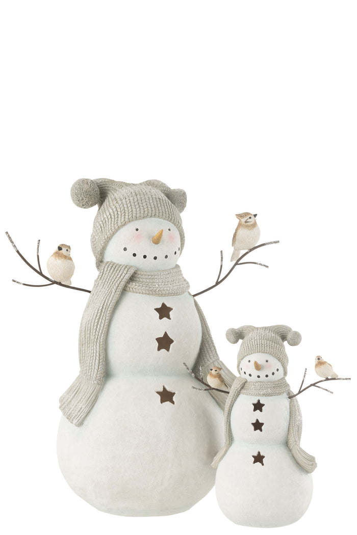 J-Line presse-papier Ring - glas - goud - small