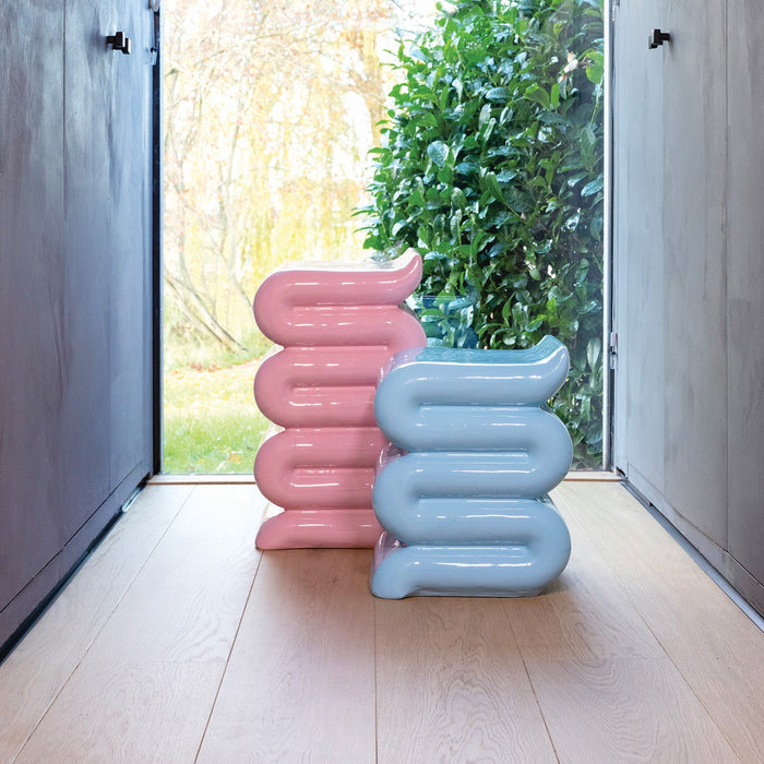 &k amsterdam Pillar Whip H 62 cm - Roze