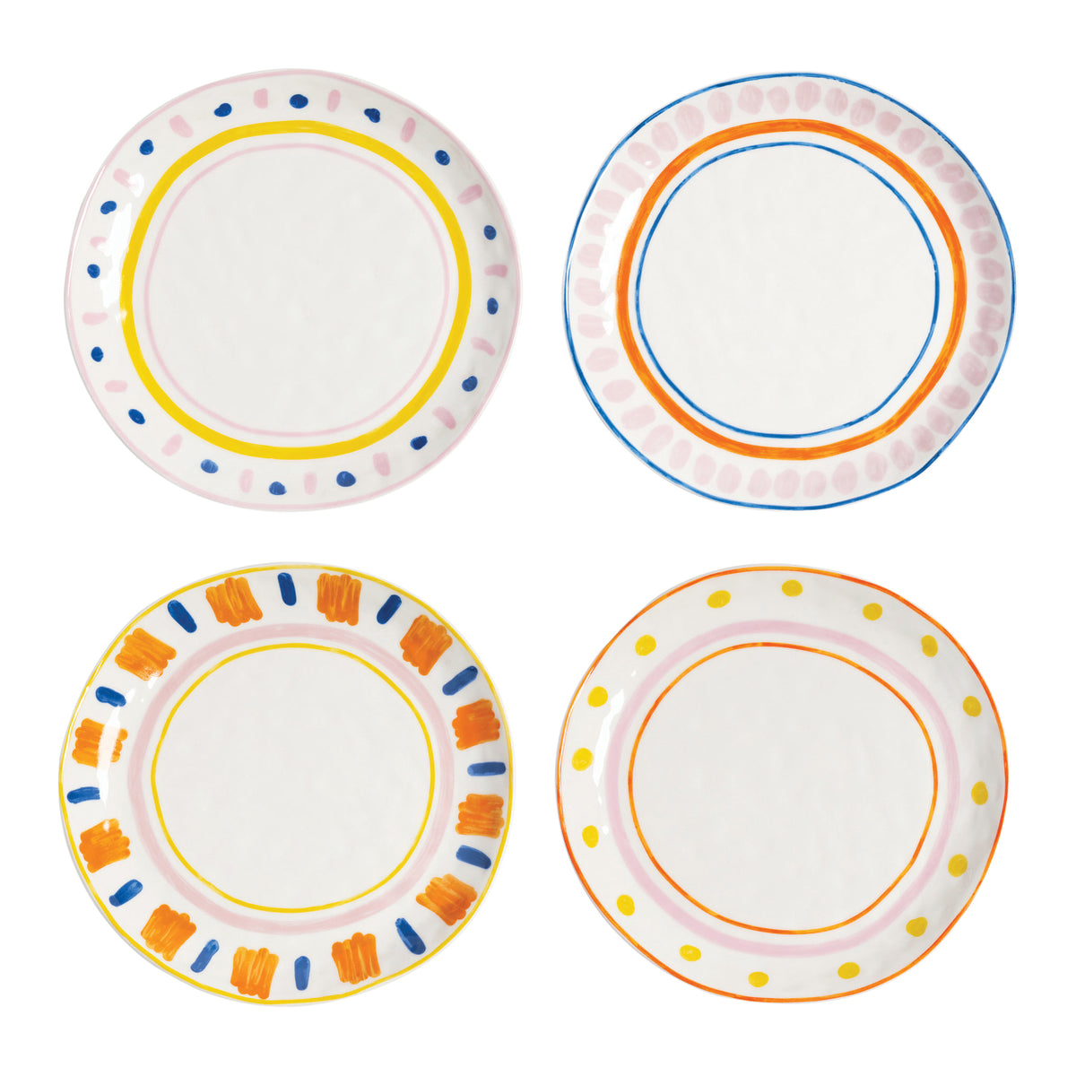 &k amsterdam Boavista Bord Ø 21,5 cm - Set van 4