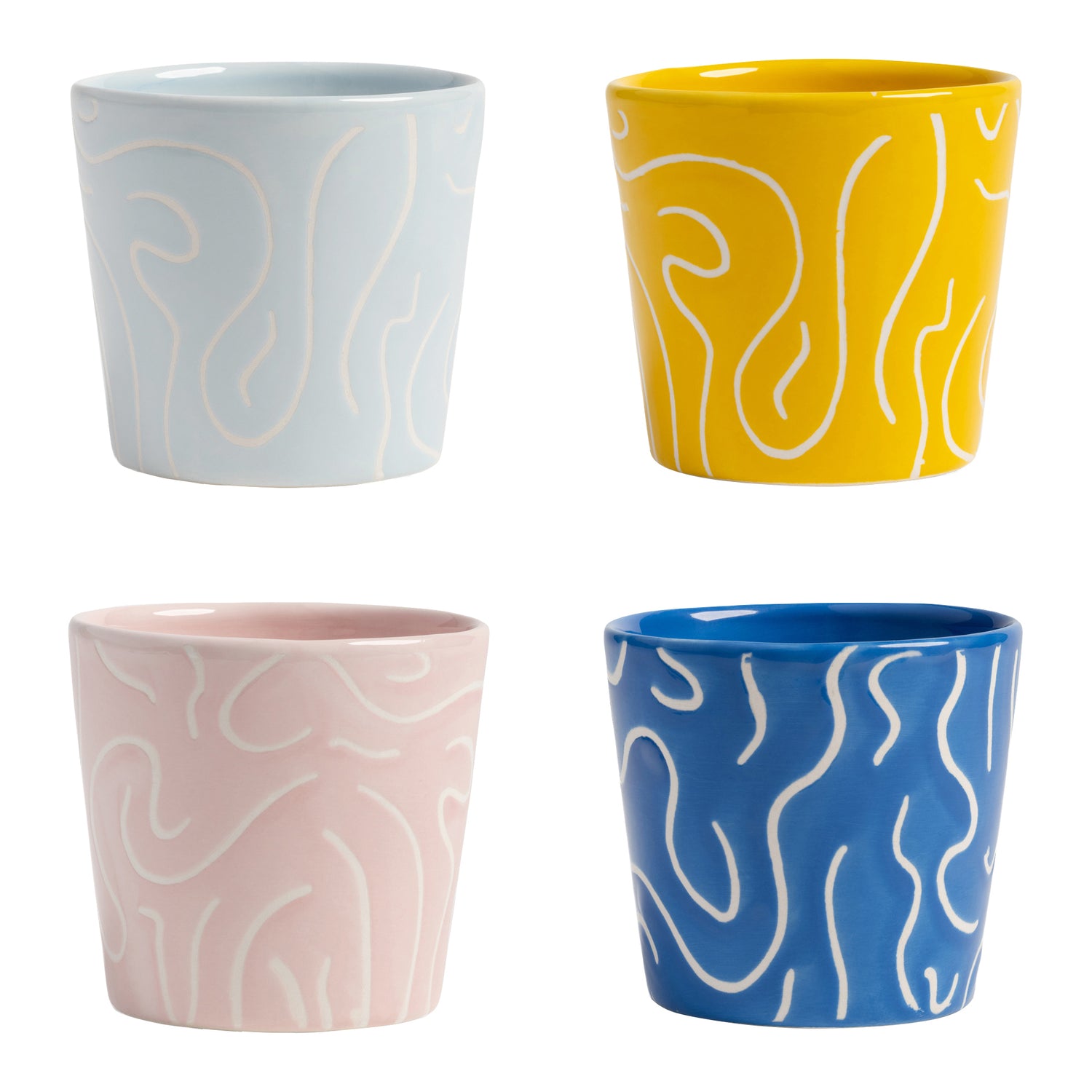 &k amsterdam Soba Mok S - Set van 4