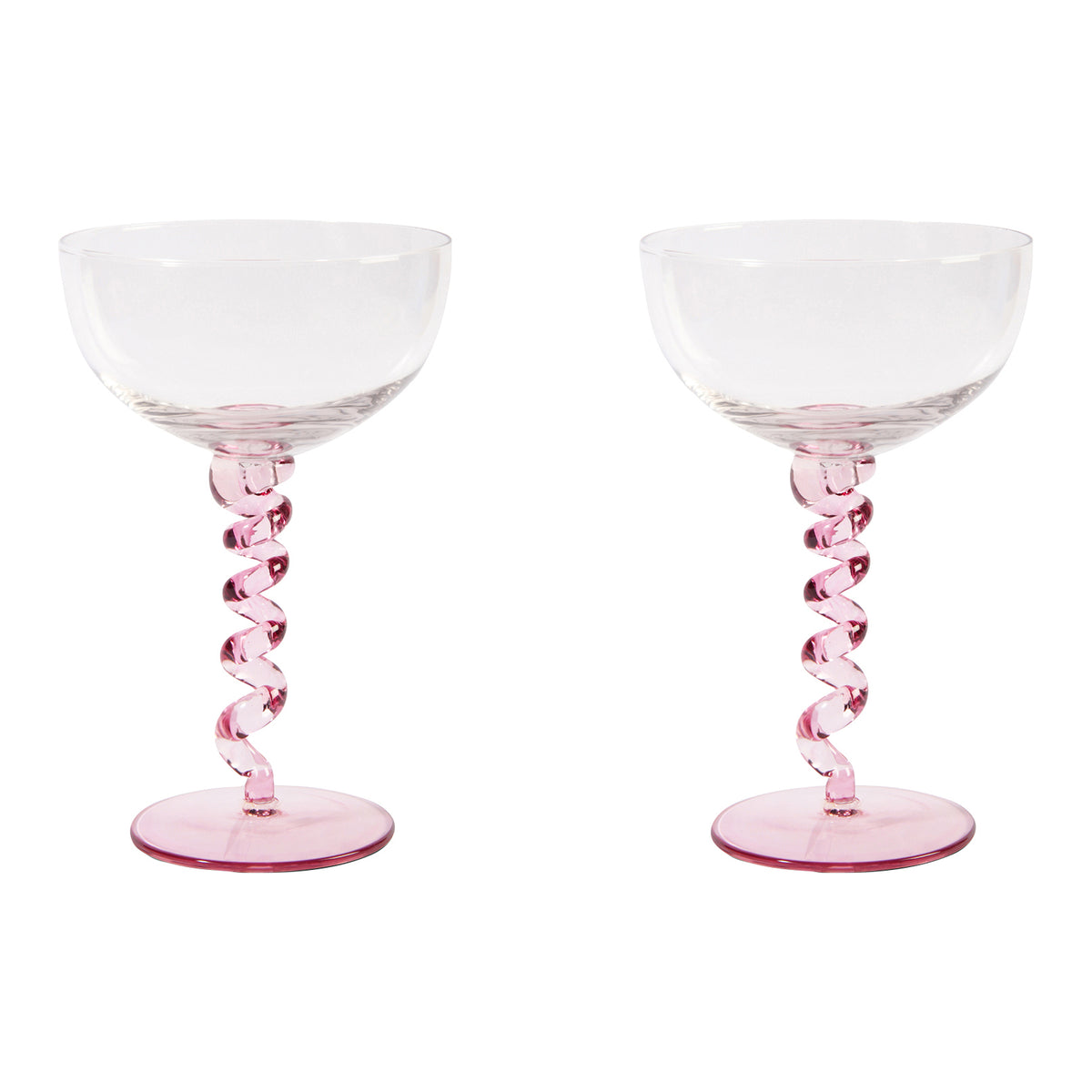 &k amsterdam Spiral Coupe 2 st.  - Roze