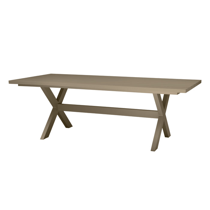Woood Delta Picknicktafel Aluminium - Groen / Zand