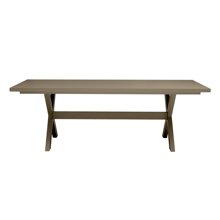 Woood Delta Picknicktafel Aluminium - Groen / Zand