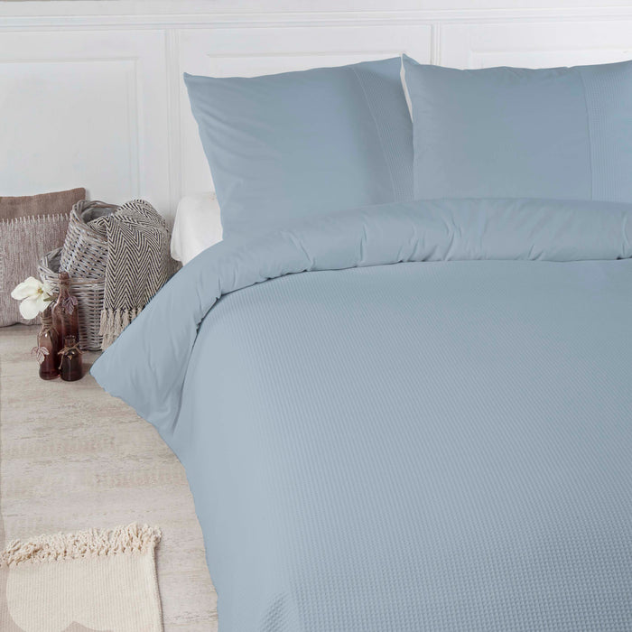 Papillon Mendoza dekbedovertrek 140x200|220 cm lichtblauw