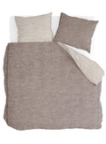 Walra - Dekbedovertrek Casual Beauty - 200x220 - Taupe | Zand