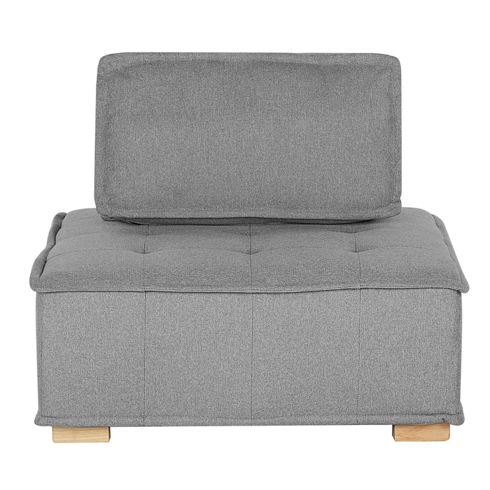 Beliani - TIBRO - Modulaire sofa - Grijs - Polyester