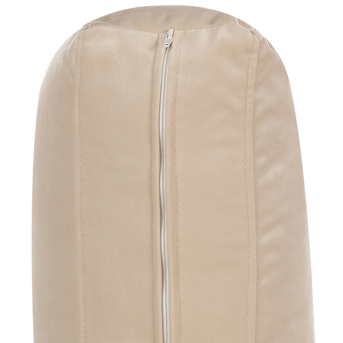 Beliani - VINTERBRO - Hoekbank - Beige - Rechtszijdig - Fluweel