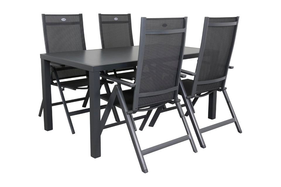 Hartman verstelbare tuinset Napoli - Alma - 5-delig