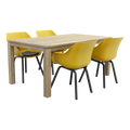 Hartman Sophie Element geel|Rome grey 170 cm. tuinset - 5-delig