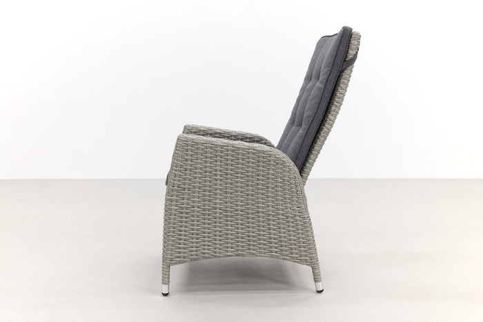 VDG Manhattan|Rome grey 100 cm. - tuinset 5-delig - verstelbaar