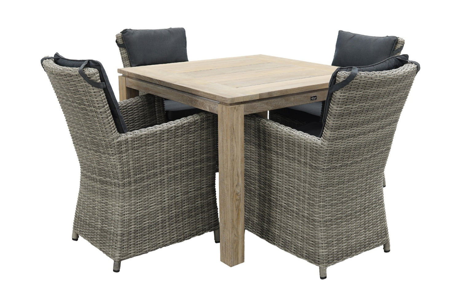 VDG Mante Paloma Grijs|Rome grey 100 cm. - tuinset 5-delig