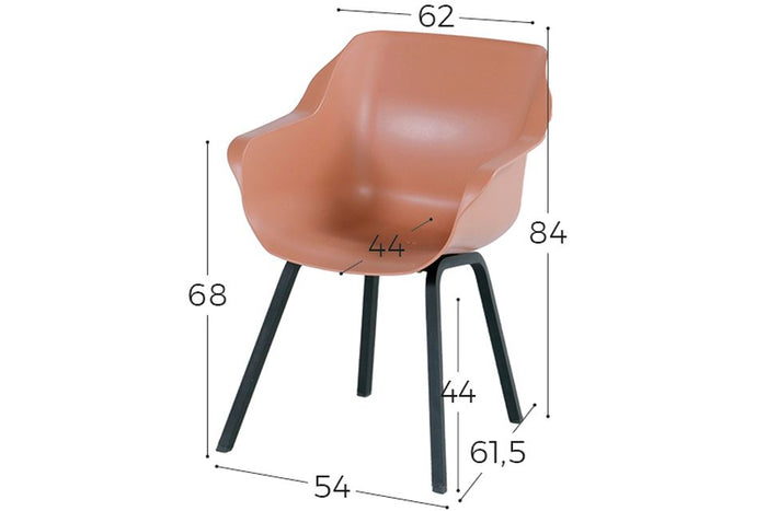 Hartman Sophie Element Terra|Rome brown 240 cm. tuinset - 7-delig