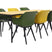 Hartman Sophie Studio Green&Yellow|Bella 220x95 cm. - 7-delige tuinset
