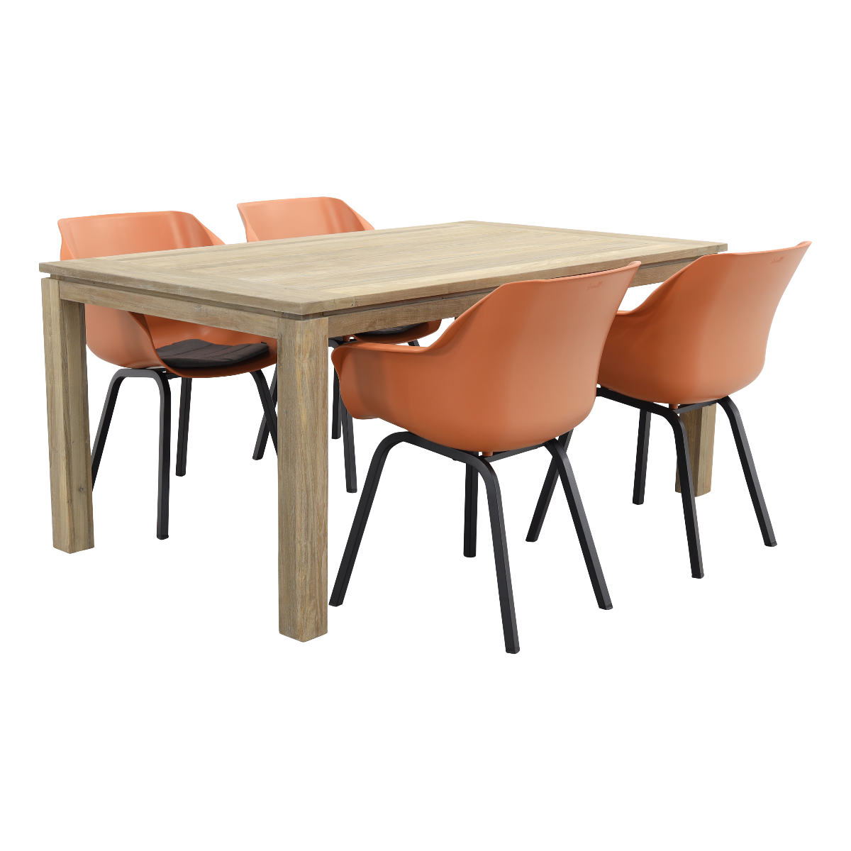 Hartman Sophie Element Terra|Rome grey 170 cm. tuinset - 5-delig