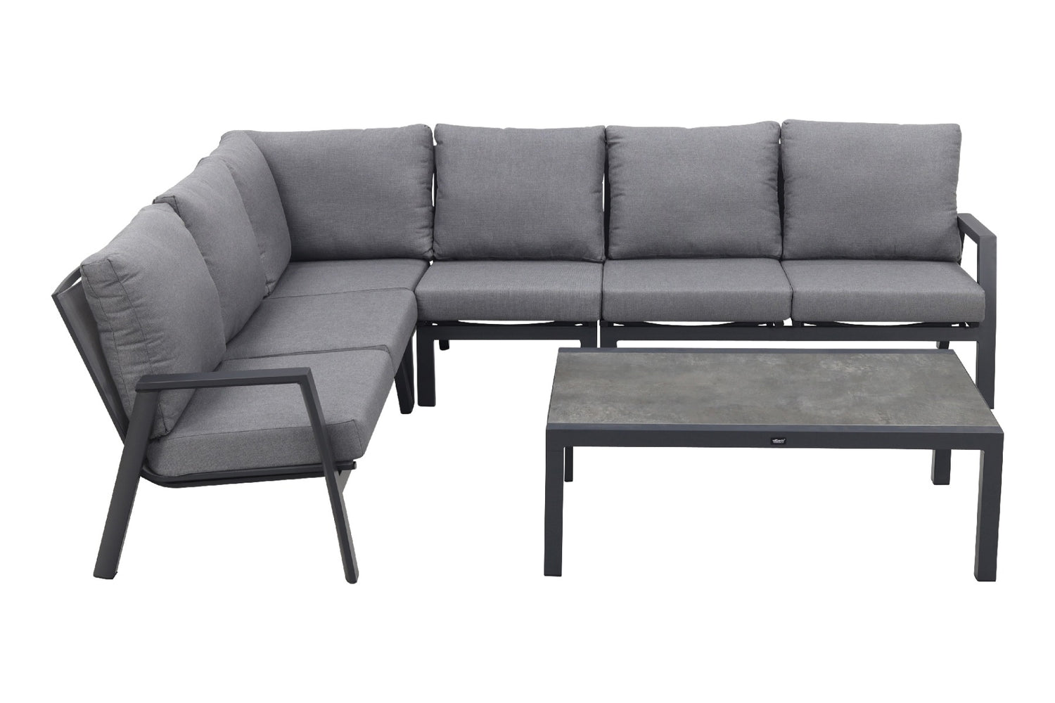 VDG Azoren|Atlanta loungeset - antraciet - links & rechts