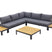 VDG Avalounge loungeset - Aluminium|teakhout - 5 persoons