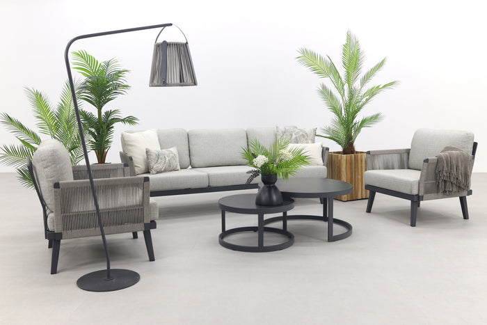 VDG Durban|Rhodos stoel-bank loungeset - 5-delig