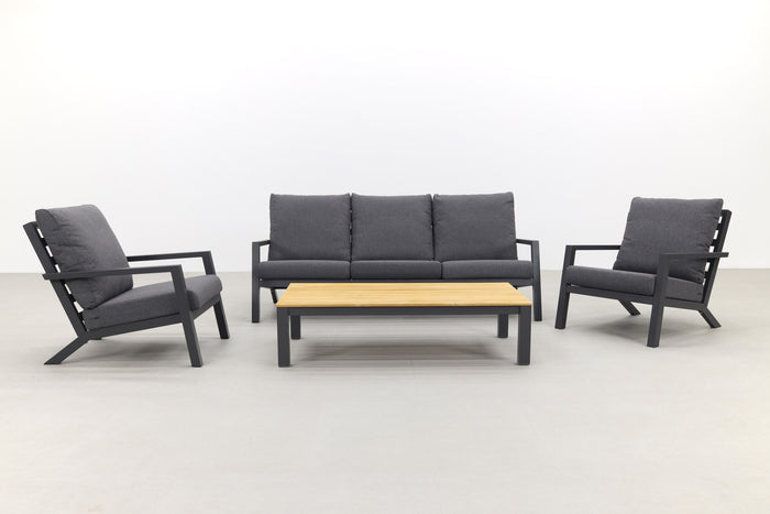 VDG Atlanta mindo stoel-bank loungeset - 4-delig