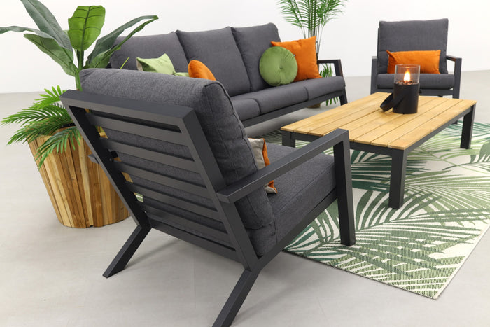 VDG Atlanta mindo stoel-bank loungeset - 4-delig