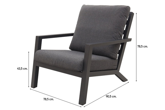 VDG Atlanta stoel loungeset - 5 delig