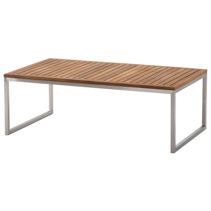 Beliani - BERMUDA - Loungeset voor 4 - Lichte houtkleur - Acaciahout