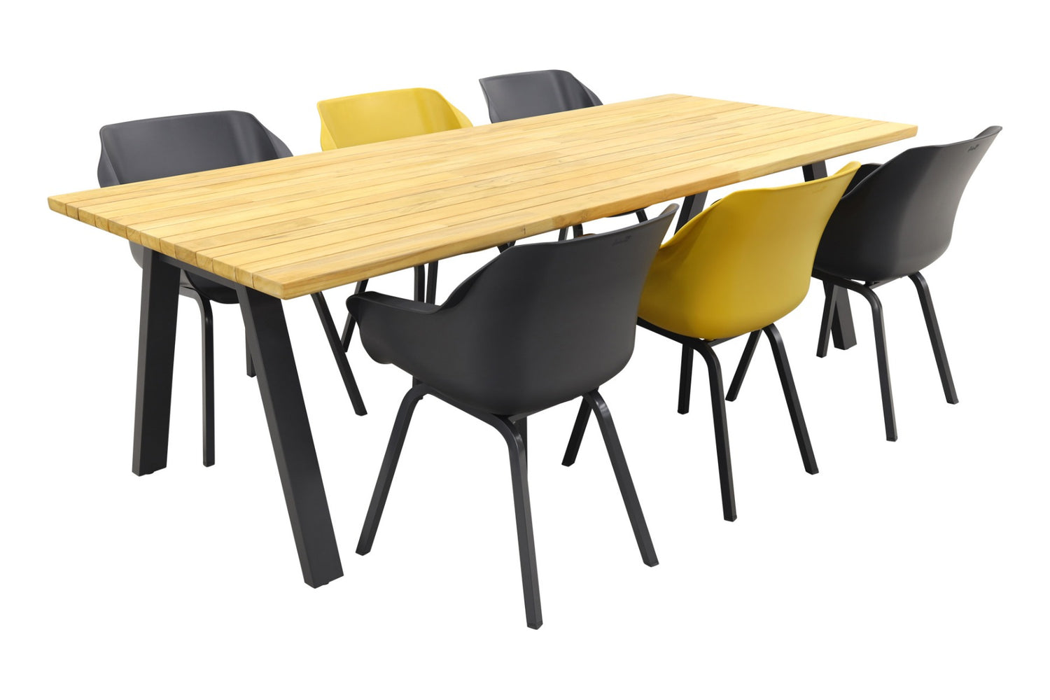 Hartman Sophie element Xerix-Yellow|Ambassador 240x100 cm. tuinset