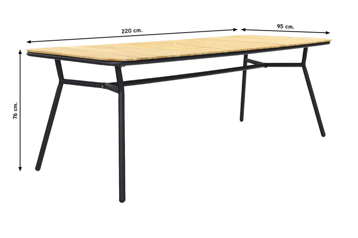 Hartman Delphine|Bella 180x90 cm. - 5-delige tuinset