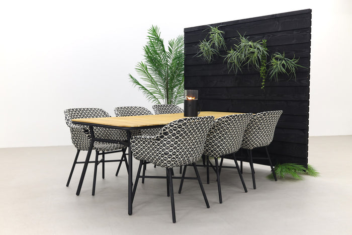 Hartman Delphine|Bella 180x90 cm. - 5-delige tuinset