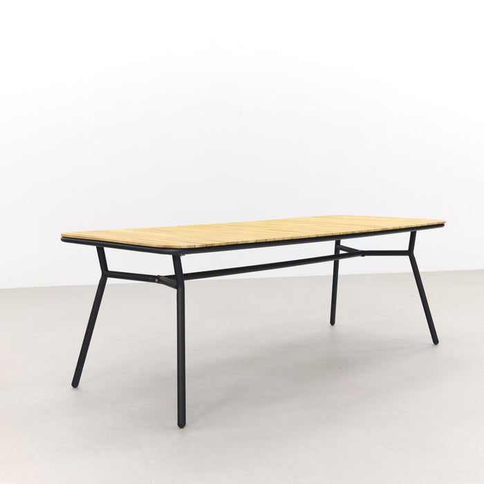 Hartman Sophie Studio Black|Bella 220x95 cm. - 7-delige tuinset