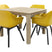 Hartman Sophie tuinstoel Yellow|Rome grey 100 cm. - 5-delig