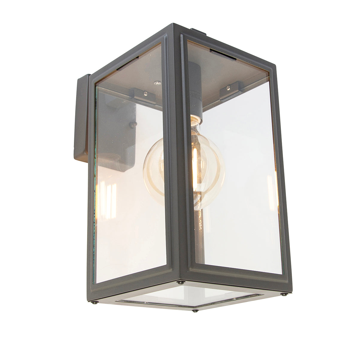 QAZQA Smart buiten wandlamp grijs incl. Wifi G95- Sutton down