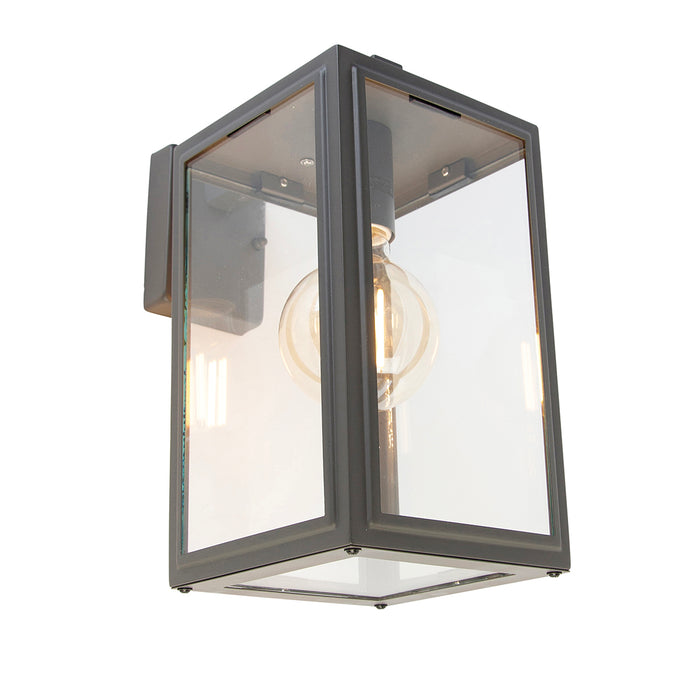 QAZQA Smart buiten wandlamp grijs incl. Wifi G95- Sutton down