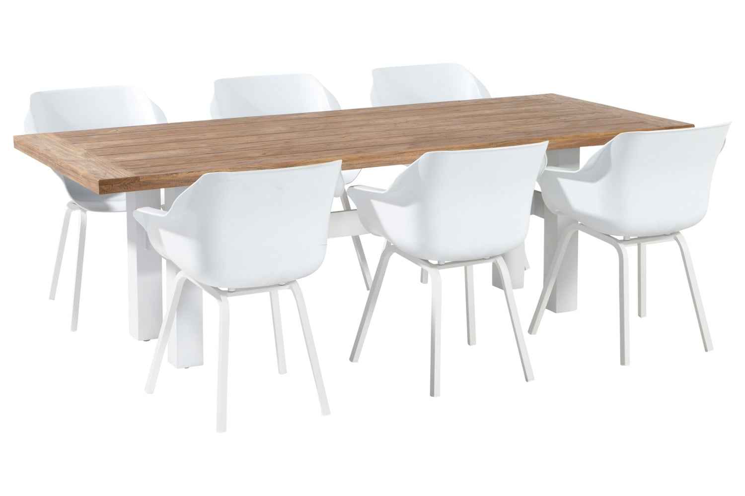 Hartman tuinset met Heron tuintafel en Sophie element stoelen