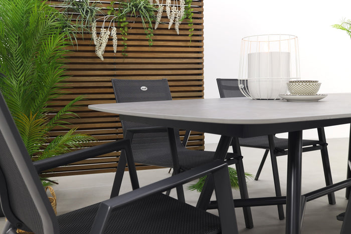 Hartman Napoli|Benevento 240x110 cm. - stapelbare tuinset