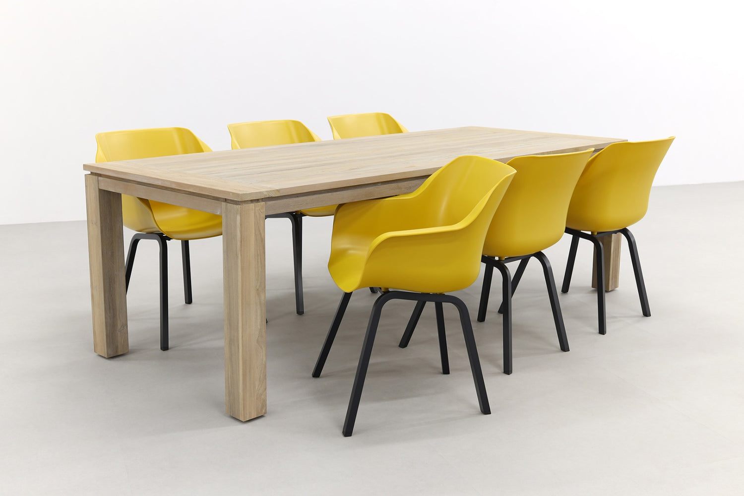 Hartman Sophie Element Geel|Rome grey 240 cm. tuinset - 7-delig