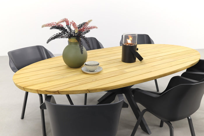 Hartman Sophie Element|Taste Prado Ellips 240x115 cm. tuinset