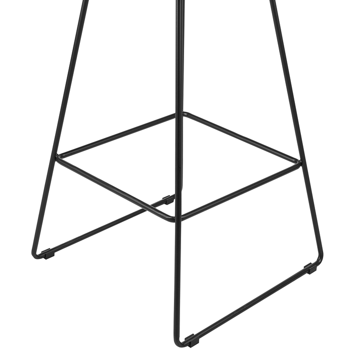 Beliani - BISBEE - Barkruk set van 2 - Zwart - Metaal