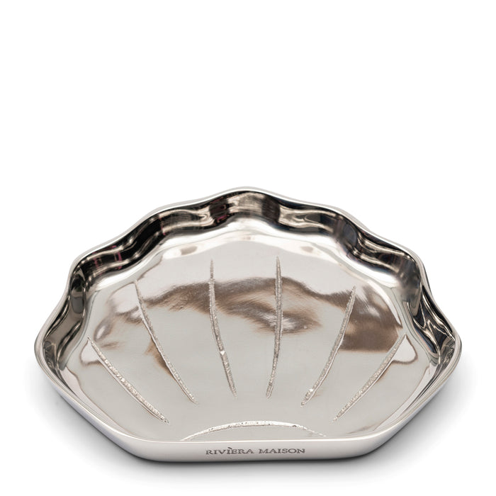 Riviera Maison Klein dieblad Zilver - RM Shiny Shell - Aluminium
