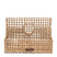 Riviera Maison tijdschriftenhouder Naturel - Sisi Organizer - rotan