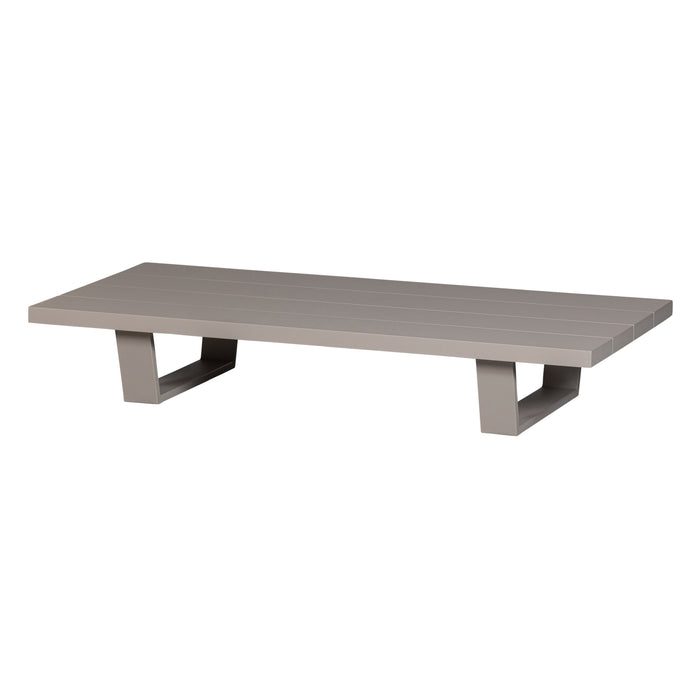 WOOOD Bear Buiten Salontafel - Aluminium - Zand