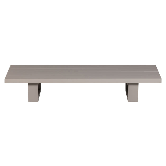 WOOOD Bear Buiten Salontafel - Aluminium - Zand